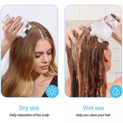 Electric Scalp Massager – Deep Relaxation & Hair Growth Boost