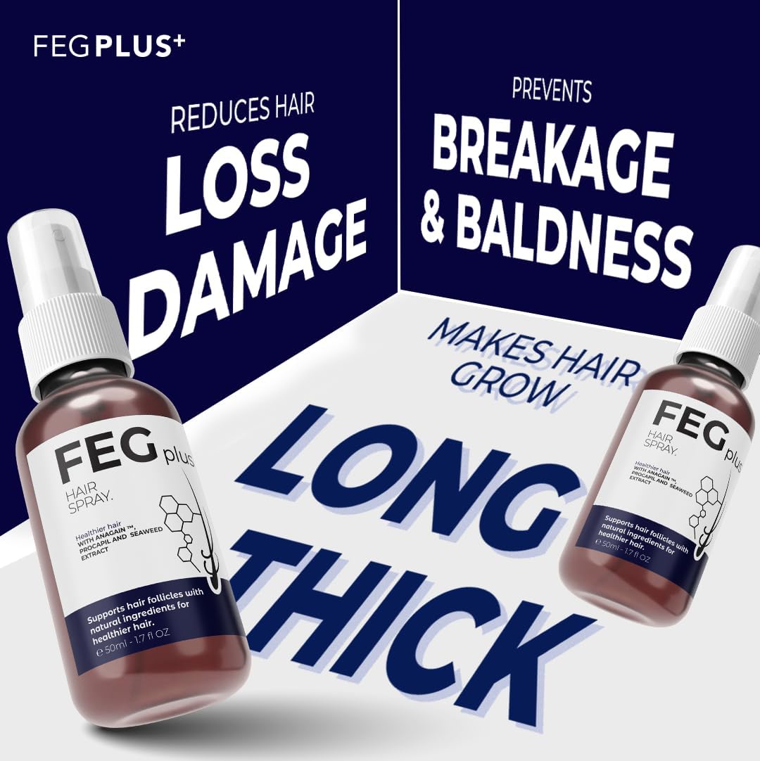 FEG® Advanced Hair Growth Spray – Revitalize Roots & Boost Thickness