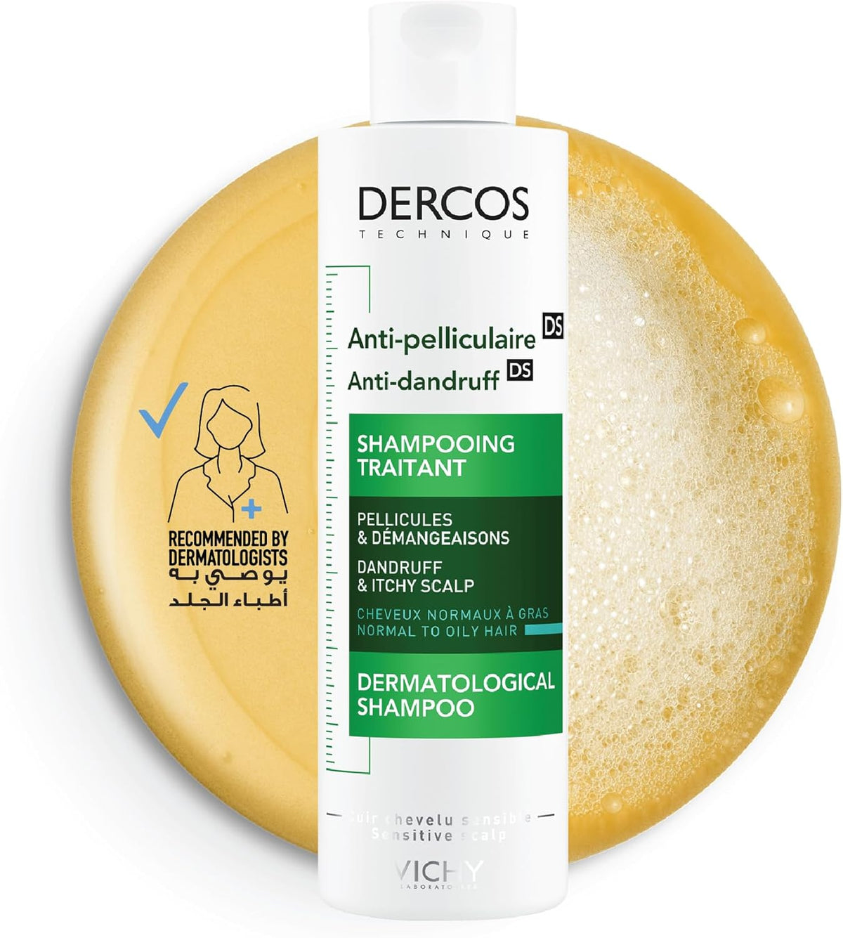 Vichy Dercos Anti-Dandruff Treatment Shampoo 🌿 200ml