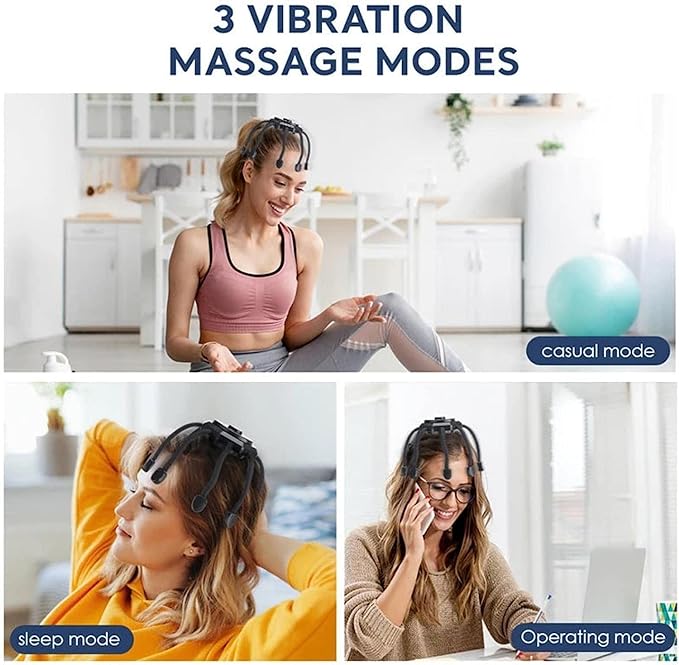360° Ultra Head Massager - Stress & Migraine Relief