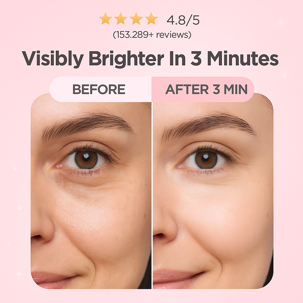 Dr.Melaxin Eyephalt Eyebag Cream for Puffiness, Dark Circles & Fine Lines, Wrinkle, EGF Anti-Aging Under Eye Moisturizer with Niacinamide &Ceramide 0.33 fl.oz.