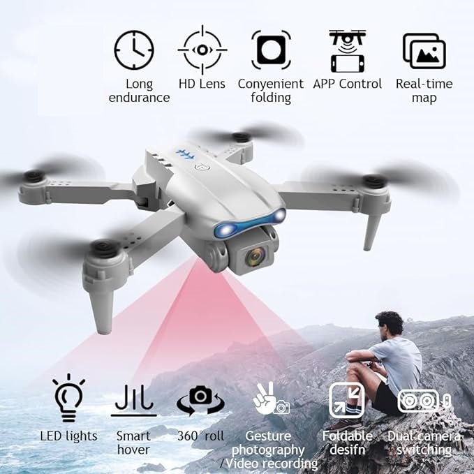 E99 Proffessional HD Camera Drone ⭐⭐⭐⭐⭐