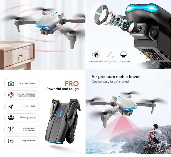 E99 Proffessional HD Camera Drone ⭐⭐⭐⭐⭐